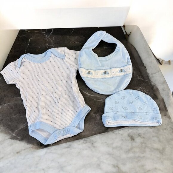 Baby Clothes Bundle Size 0-3 Months Footies Bodysuits Outfits Sets - Picture 7 of 15